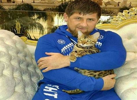 ramzan kadyrov cat